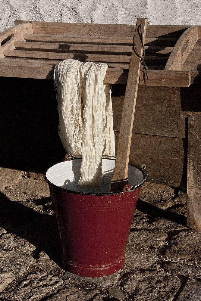 Schonendes Beizen mit Alaun WildeFarben